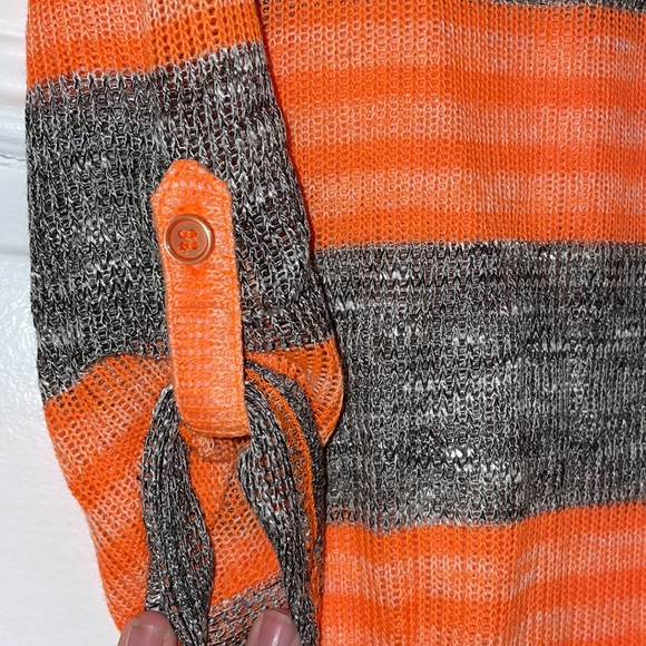 Orange and Grey Top - Picture 3 of 5